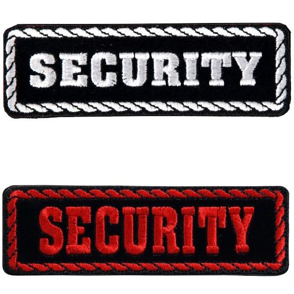 Hot Leathers】 MC役職パッチ 《SECURITY/警備》 刺繍パッチ 4インチ