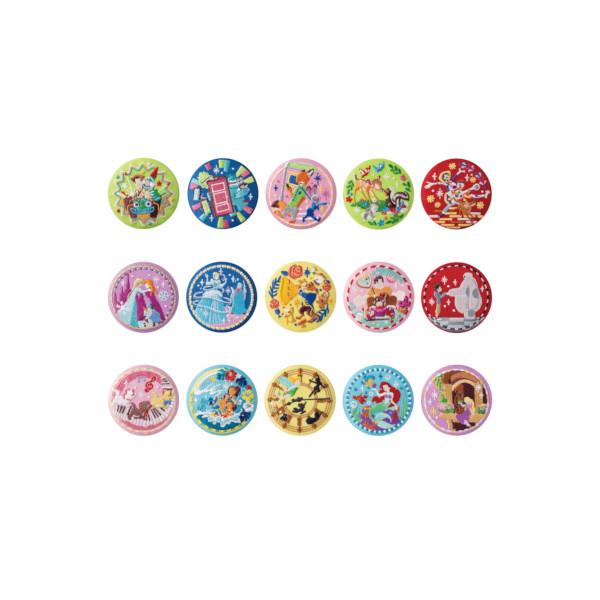 BANDAI（バンダイ） ディズニー Disney Characters 刺繍缶バッジ
