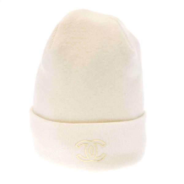 CHANEL（シャネル） ココマーク カシミヤビーニーニットキャップ