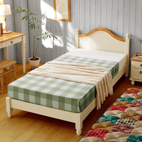 今なら送料無料、フレンチカントリー風のかわいいパイン材のホワイト