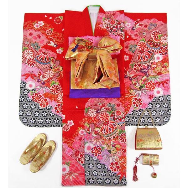 七五三 女の子7歳着物20点セット 正絹wask19 : 京の舞姿 - 通販