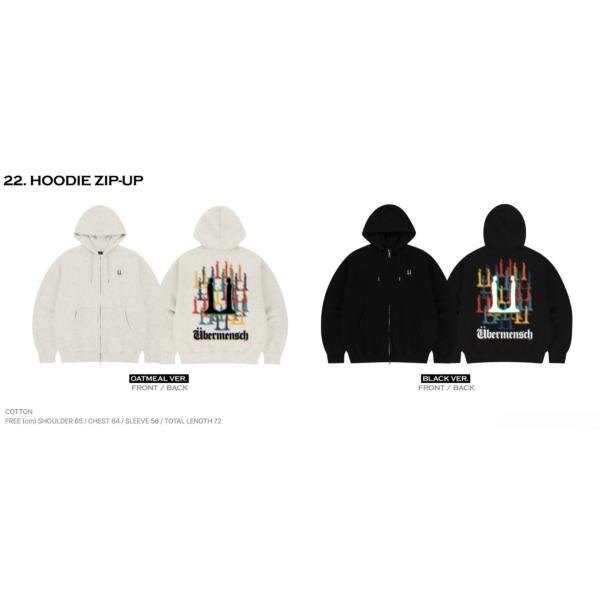 G-DRAGON 公式グッズ HOODIE ZIP-UP フーディージップアップ / 2025
