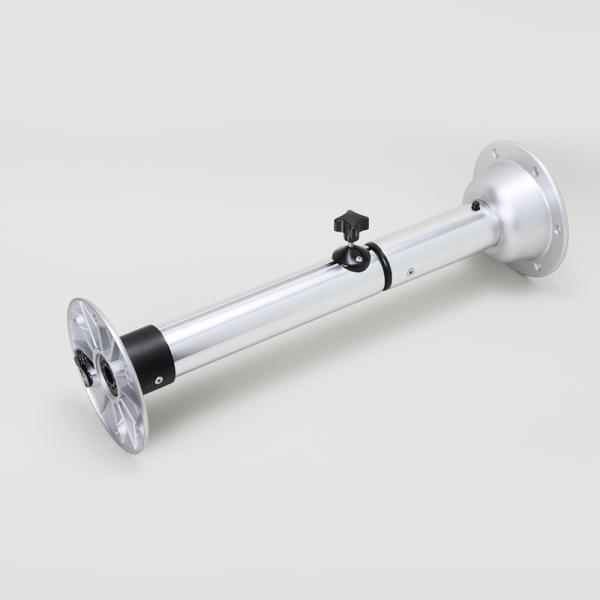 CAMFY ホールディングテーブルポール 伸縮タイプ シルバー