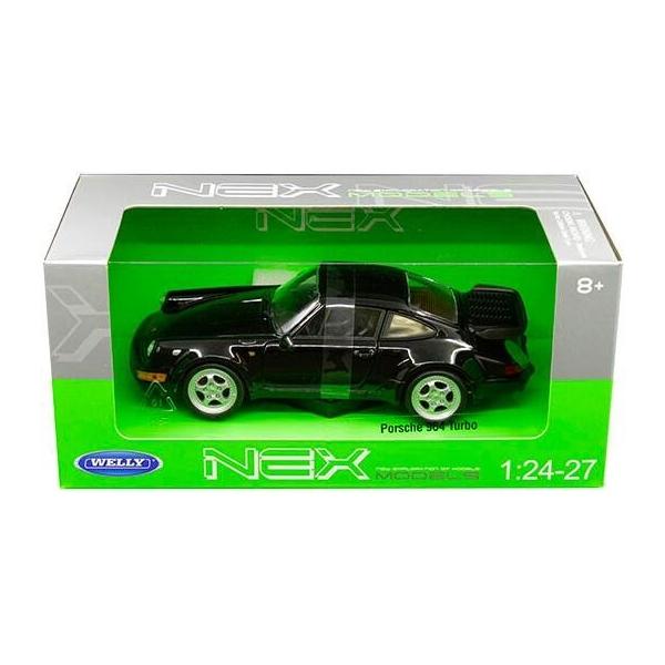 Porsche 911 964 Turbo black 1/24 WELLY 【全国送料無料】 ポルシェ