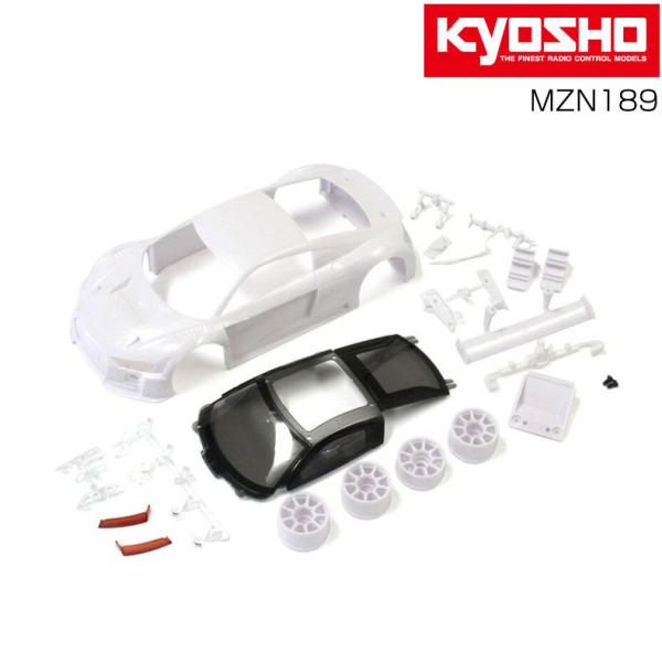 Audi R8 LMS 2015 ホワイトボディセット ホイール付 KYOSHO 京商 MINI