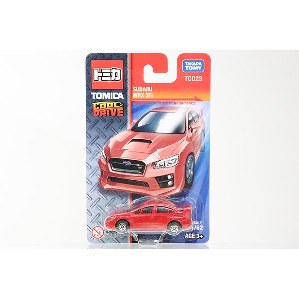 トミカ TCD23 スバルWRX STI(赤) TOMICA COOL DRIVE : ミニカー