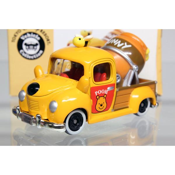 ディズニートミカ プーさんのミキサー車 ※TAKARATOMYロゴ : ミニカー