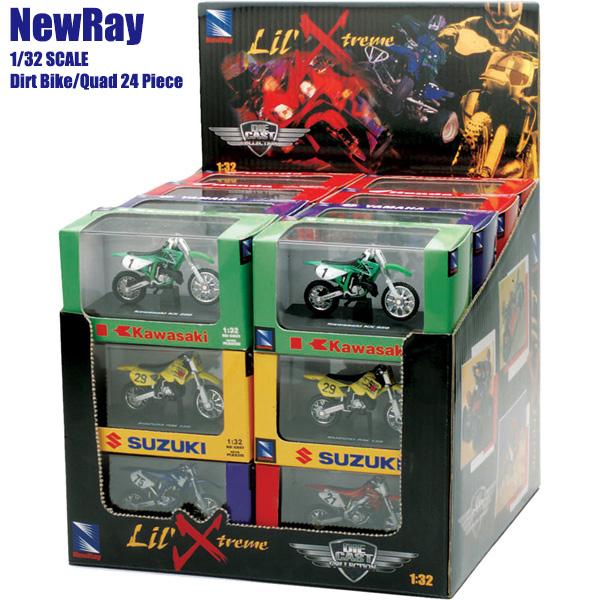 NewRay ニューレイ 1/32 スケールモデル 24個セット Honda Yamaha