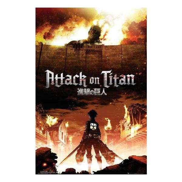 進撃の巨人 ティザー ポスター【FP-3463】 : ムー大陸 - 通販 - Yahoo
