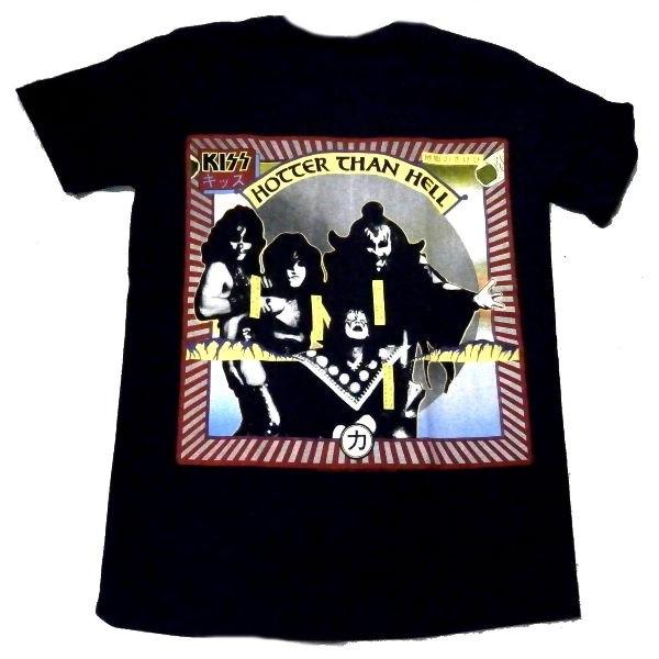 KISS「HOTTER THAN HELL」Tシャツ : NO-REMORSE - 通販 - Yahoo