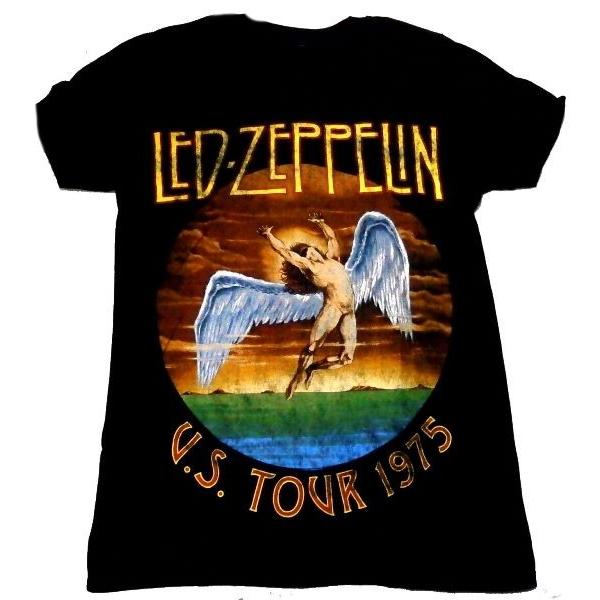 LED ZEPPELIN】レッドツェッペリン「U.S TOUR 1975」Tシャツ : NO