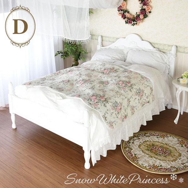 ベッドフレーム 単品 ダブル ベッド ベット 姫系 かわいい