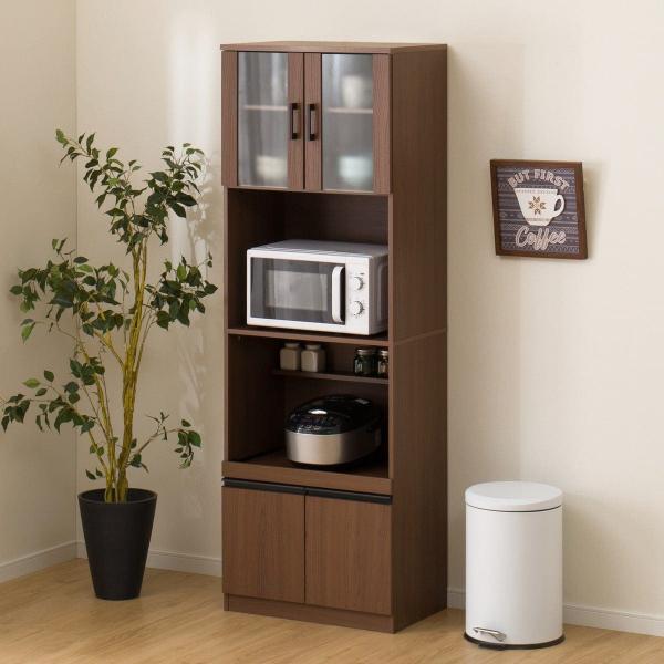 ニトリ（NITORI） レンジ台(フォルムN RE1860 MBR) ニトリ期間限定：4