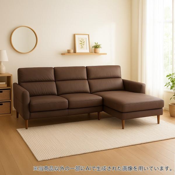 ニトリ（NITORI） カウチソファ(KK026 LC DBR) : ニトリ Yahoo!店