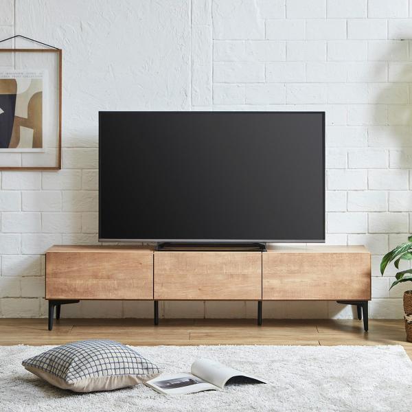 ニトリ（NITORI） ブラック脚テレビボード (160 NA) : ニトリ Yahoo!店