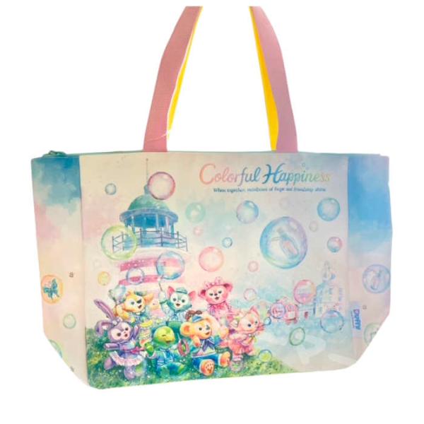 トートバッグ ダッフィー＆フレンズ 20周年 カラフルハピネス