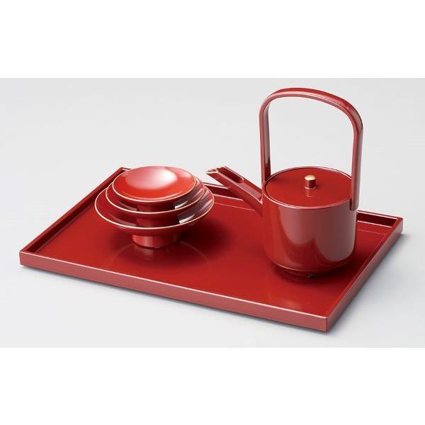 屠蘇器 古代朱 酒器 正月 和食器 お屠蘇セット 越前漆器 越前塗り 盆