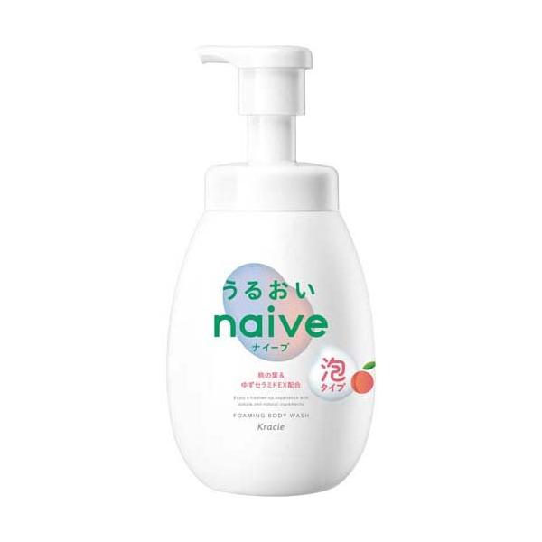 ナイーブ 泡で出てくるボディソープ うるおいタイプ ポンプ ( 600ml