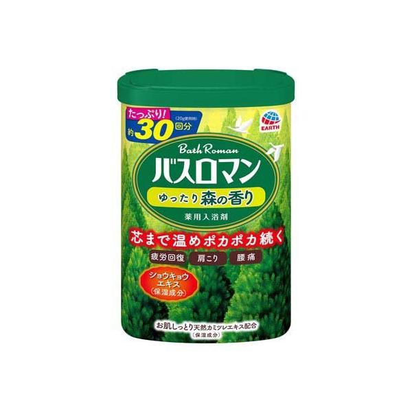 バスロマン 入浴剤 ゆったり森の香り ( 600g )/ ) : 爽快ドラッグ