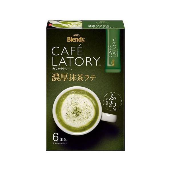 AGF ブレンディカフェラトリー スティック 濃厚抹茶ラテ ( 11.5g*6本