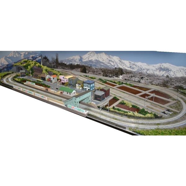 トミックス 鉄道模型 ジオラマレイアウト Nゲージ用 複線150x65cm