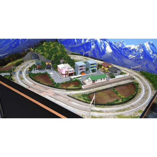 トミックス 鉄道模型 ジオラマレイアウト Nゲージ用 複線90x60cm 引込