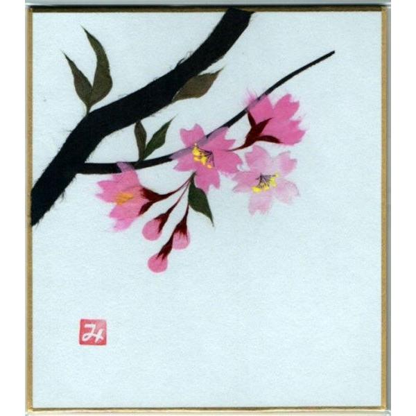 ちぎり絵 小色紙 桜 : 桜堂 - 通販 - Yahoo!ショッピング