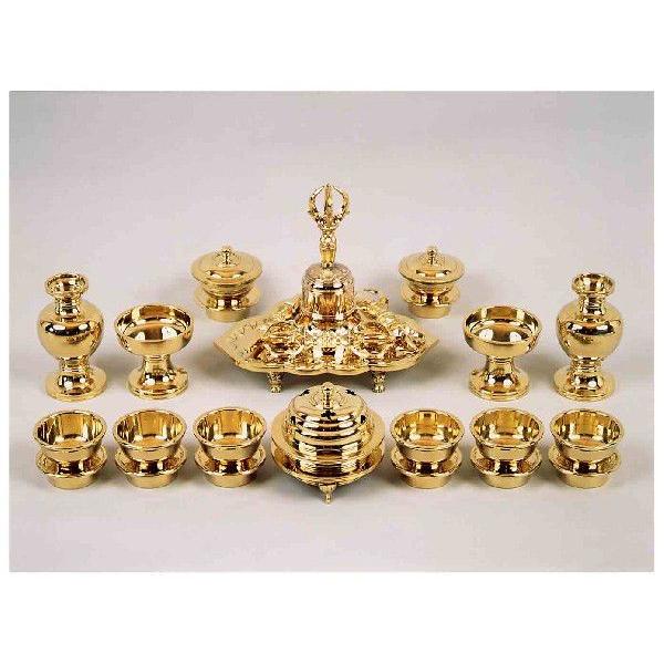 前具 極上品 一面器 豆型 密教法具・密教仏具・真言宗・天台宗 : 三佛