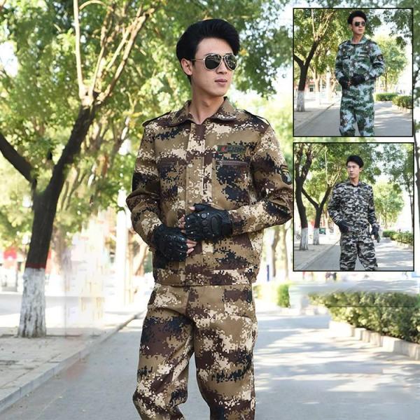 サバゲー装備 迷彩服 上下セット ミリタリーウェア 戦闘服 アウトドア