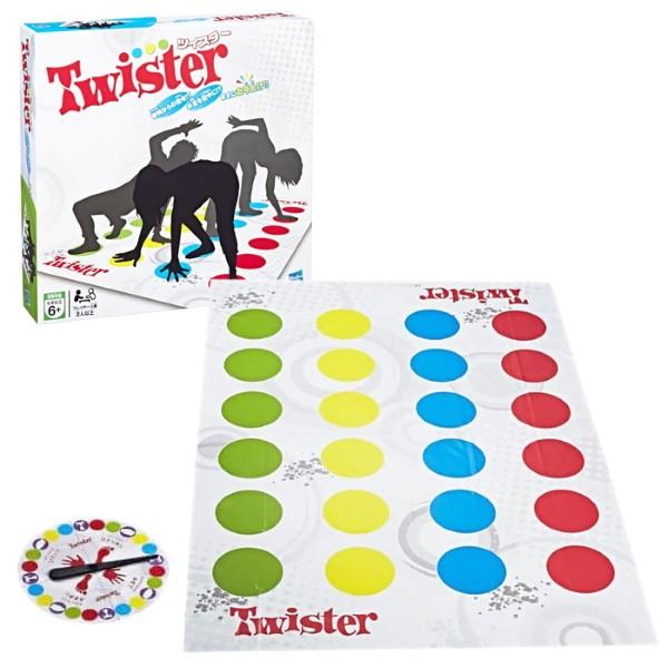 Hasbro ツイスター ツイスターゲーム パーティーゲーム : おもちゃの