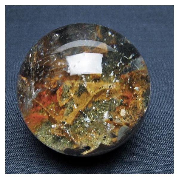 ガーデンクォーツ（庭園水晶） 丸玉 52mm t100-4844 : 誠安天然石専門