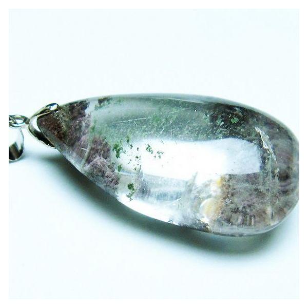 ガーデンクォーツ（庭園水晶） ペンダント t136-4321 : 誠安天然石専門