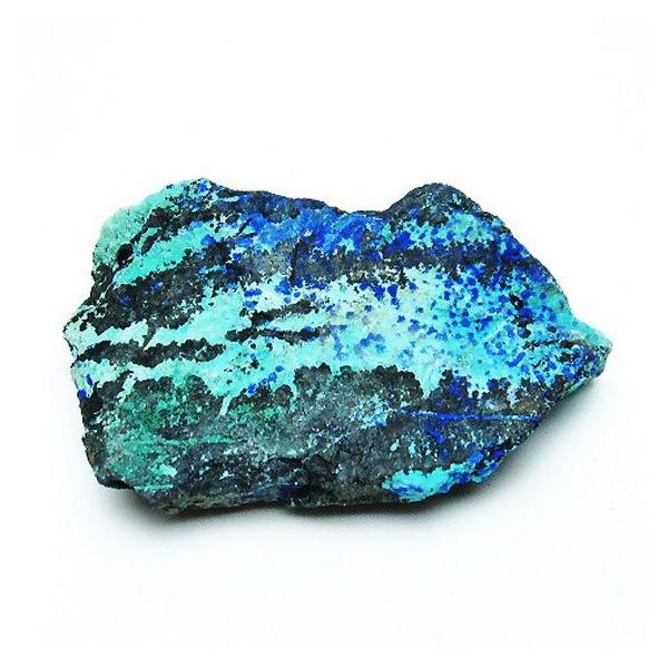 アズライト 藍銅鉱 ブルーマラカイト 原石 t485-3350 : 誠安天然石専門