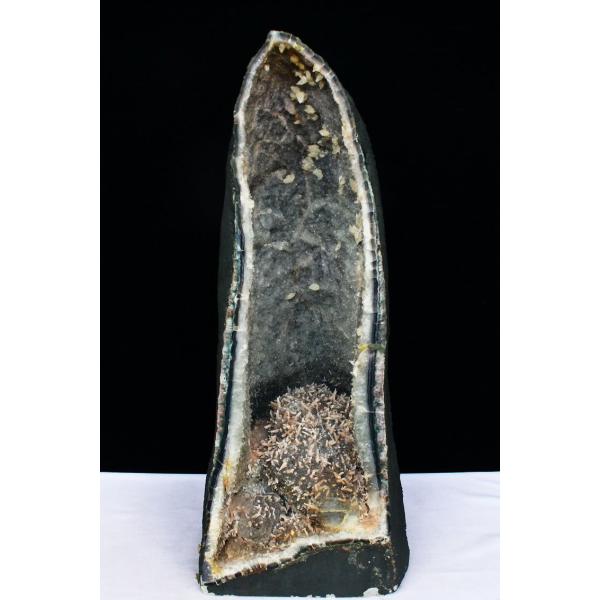 52Kg ブラジル産 アメジストドーム 個性を内包したレア紫結晶 カル