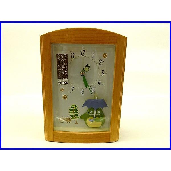 ☆新品正規品☆『RHYTHM』リズム となりのトトロ 目覚まし時計