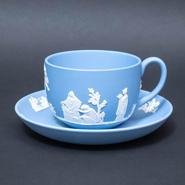 WEDGWOOD（ウェッジウッド） ジャスパー（ペールブルー） ティーカップ