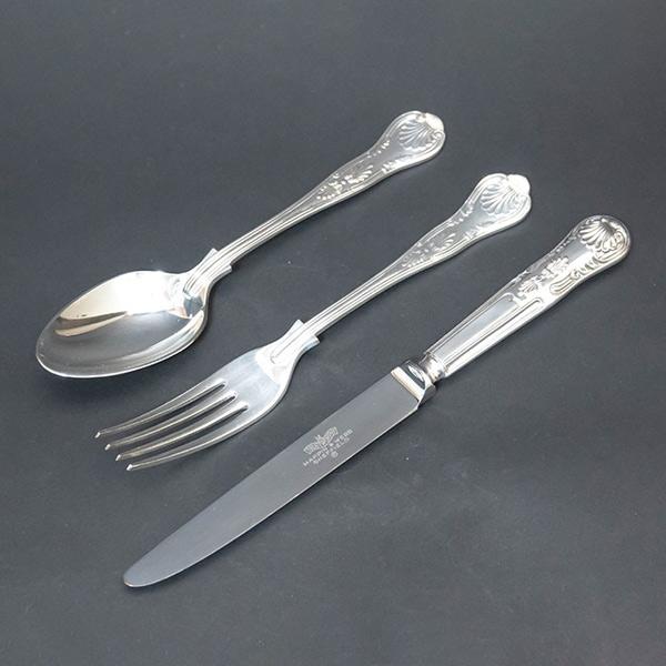 マッピン＆ウェッブ キングスパターン デザートナイフ＆フォーク