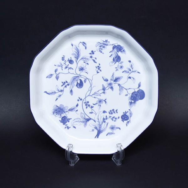 WEDGWOOD（ウェッジウッド） ブループラム オクタゴナルディッシュ（L