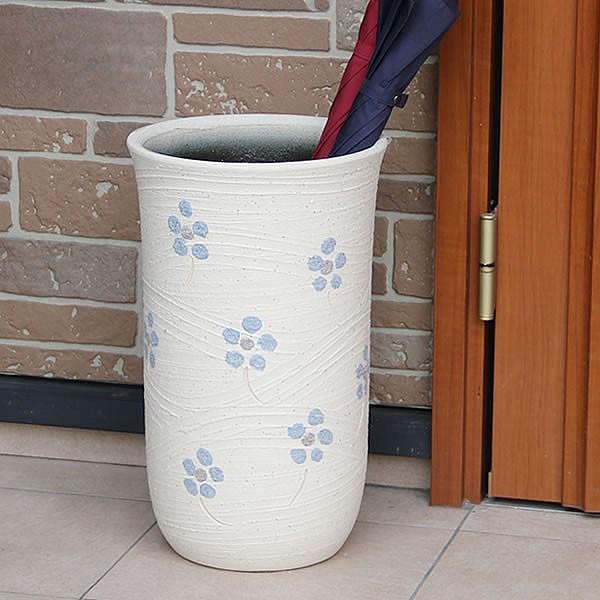 傘立て 陶器 おしゃれ 信楽焼 かさたて 和風 傘入れ モダン 玄関 新築