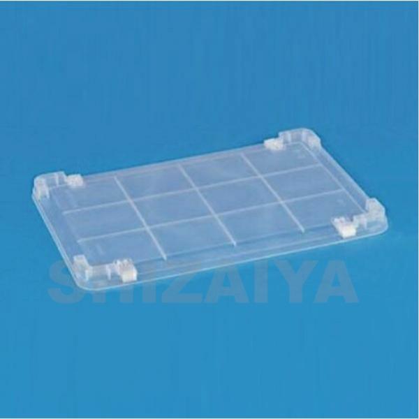 配送無料】 ばんじゅうフタ2型(透明)ロック付 【5個セット】 702325-01