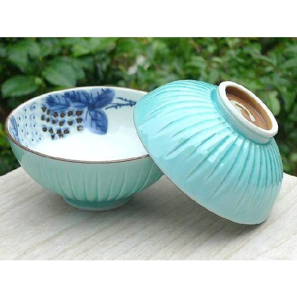 京焼 清水焼 涼あじさい夫婦茶碗 : 松韻堂 Yahoo!店 - 通販 - Yahoo