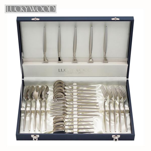 LUCKY WOOD（ラッキーウッド） カトラリーセット ナイフ フォーク