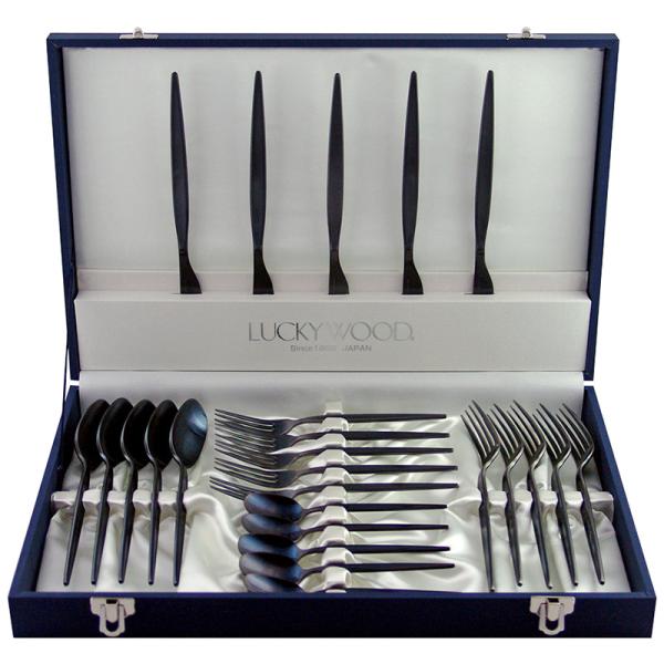LUCKY WOOD（ラッキーウッド） カトラリーセット ナイフ フォーク