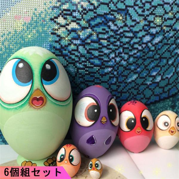 マトリョーシカ 人形 オブジェ インテリア 6個組13センチ 6層 入れ子