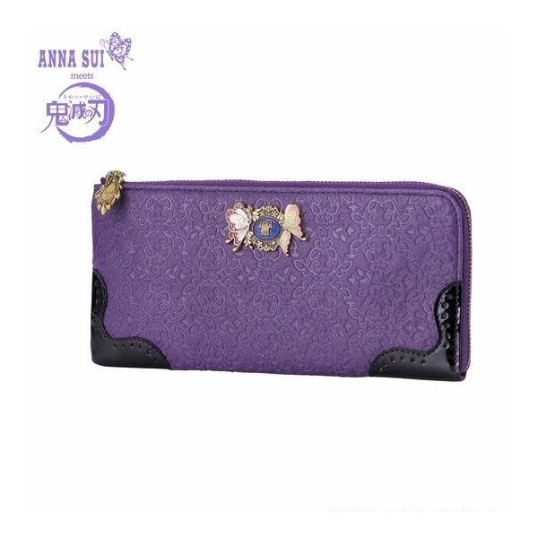新品】【即納】 鬼滅の刃×ANNA SUI 長財布 / 胡蝶姉妹 きめつ キメツ