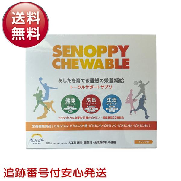 セノッピー チュアブル SENOPPY CHEWABLE 30日分 30包 オレンジ味