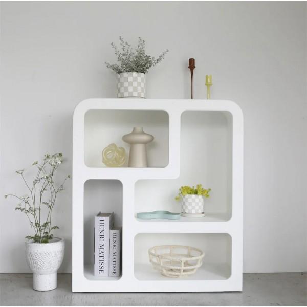 ケイブ シェルフ ラック ホワイト 飾り棚 白 棚 CAVE 小物入れ 置き型