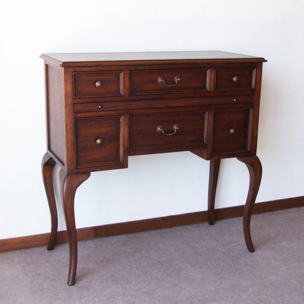 ウェール 天然木コンソールチェスト ネコ脚 アンティークモダン家具