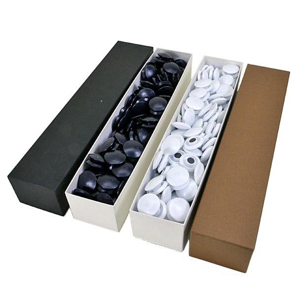囲碁教授盤セットの碁石(磁石付き) 碁石サイズ直径約3.5cm 白石180個