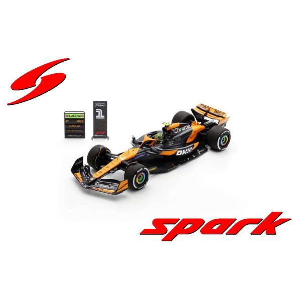 TSC 1/18 MCL38 F1 マクラーレン 希少 2024年ノリスモデル